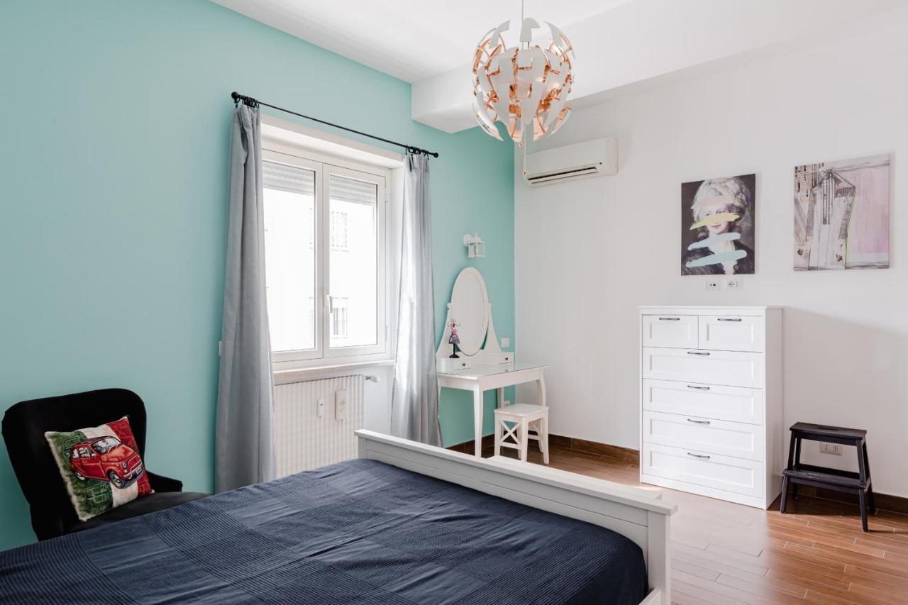 Scarfoglio Apartment, 4 persone, 2 camere, balcone, Wi-Fi, Stazione Tiburtina Roma Esterno foto